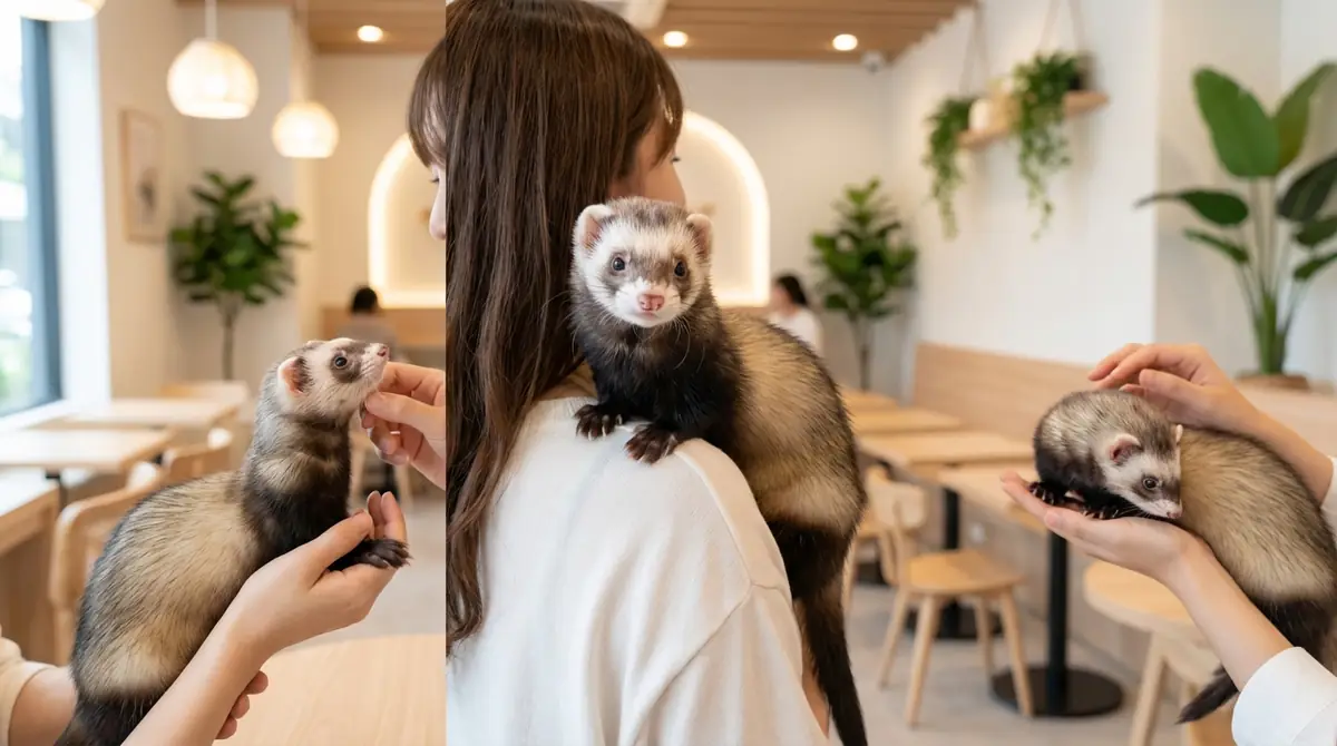 フェレットのかわいさを体験しよう｜実際に会える場所