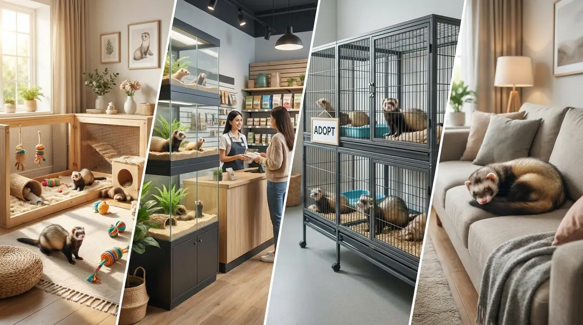 フェレットを買える4つの場所と特徴