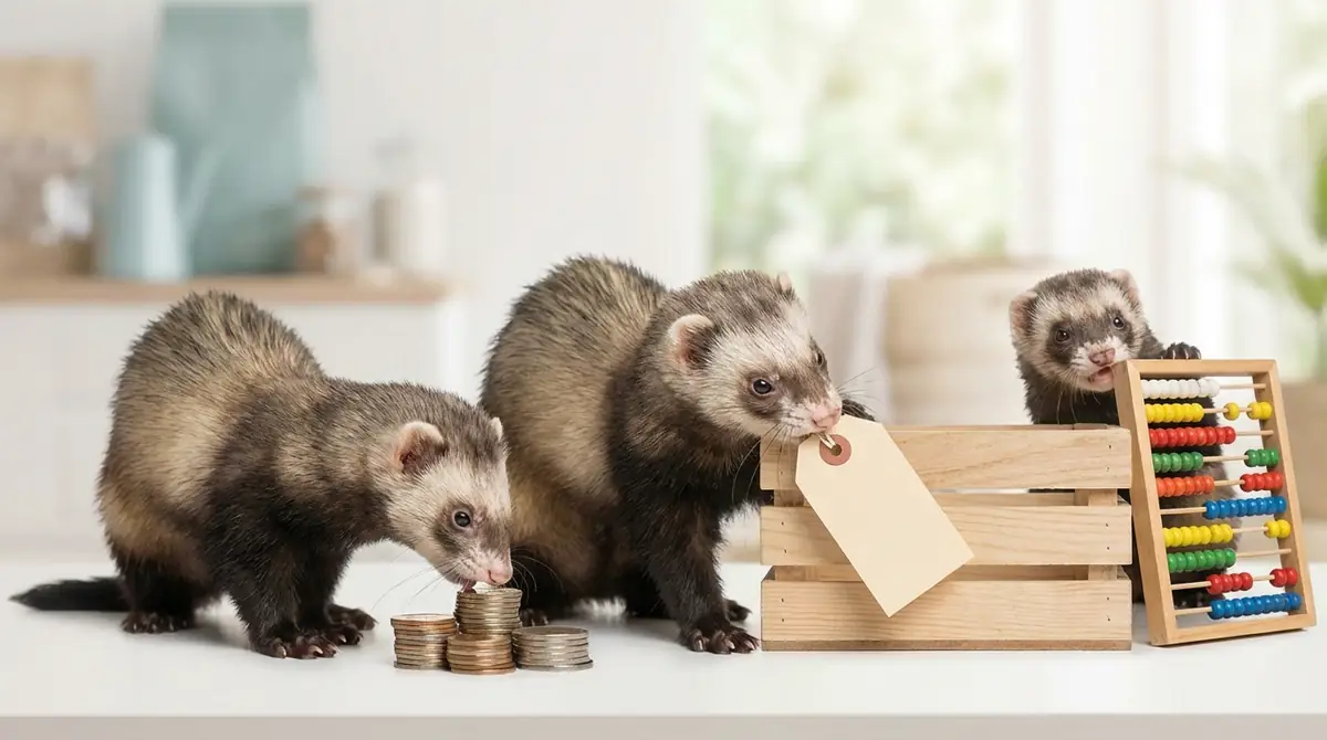 フェレットの値段相場は？購入先別の価格帯