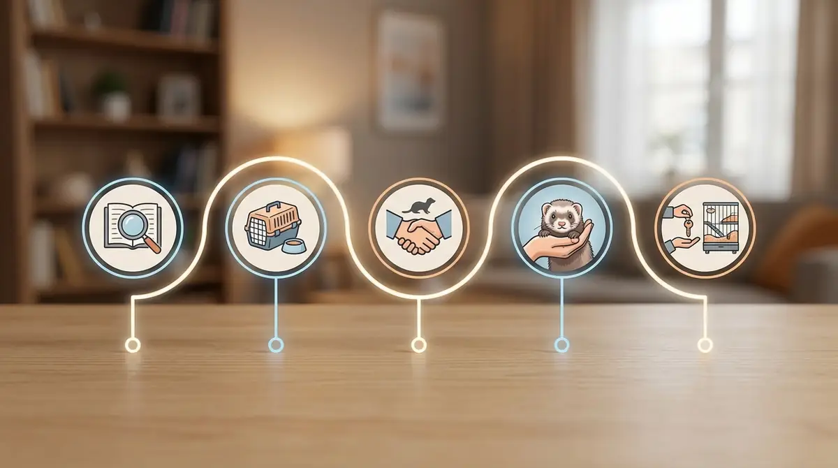 フェレットを買うまでの流れ【5ステップ】