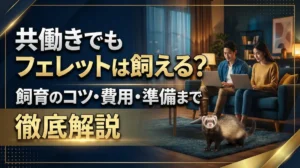 共働きでもフェレットは飼える？飼育のコツ・費用・準備まで徹底解説