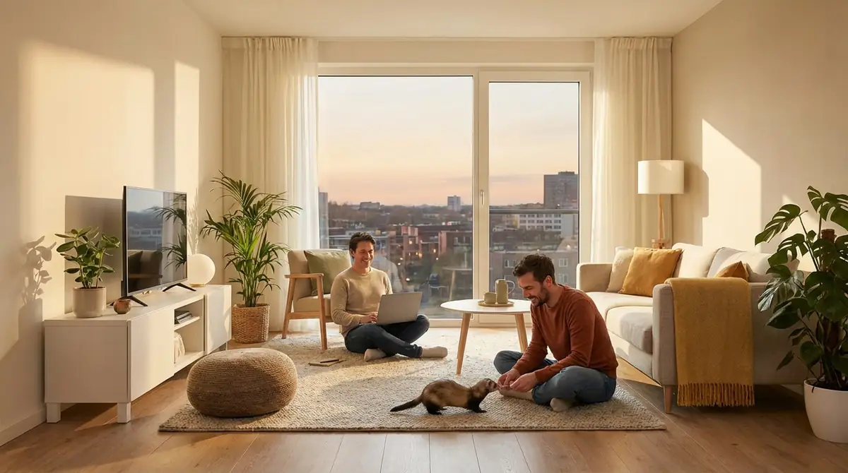 共働き家庭でフェレット飼育が可能な3つの理由