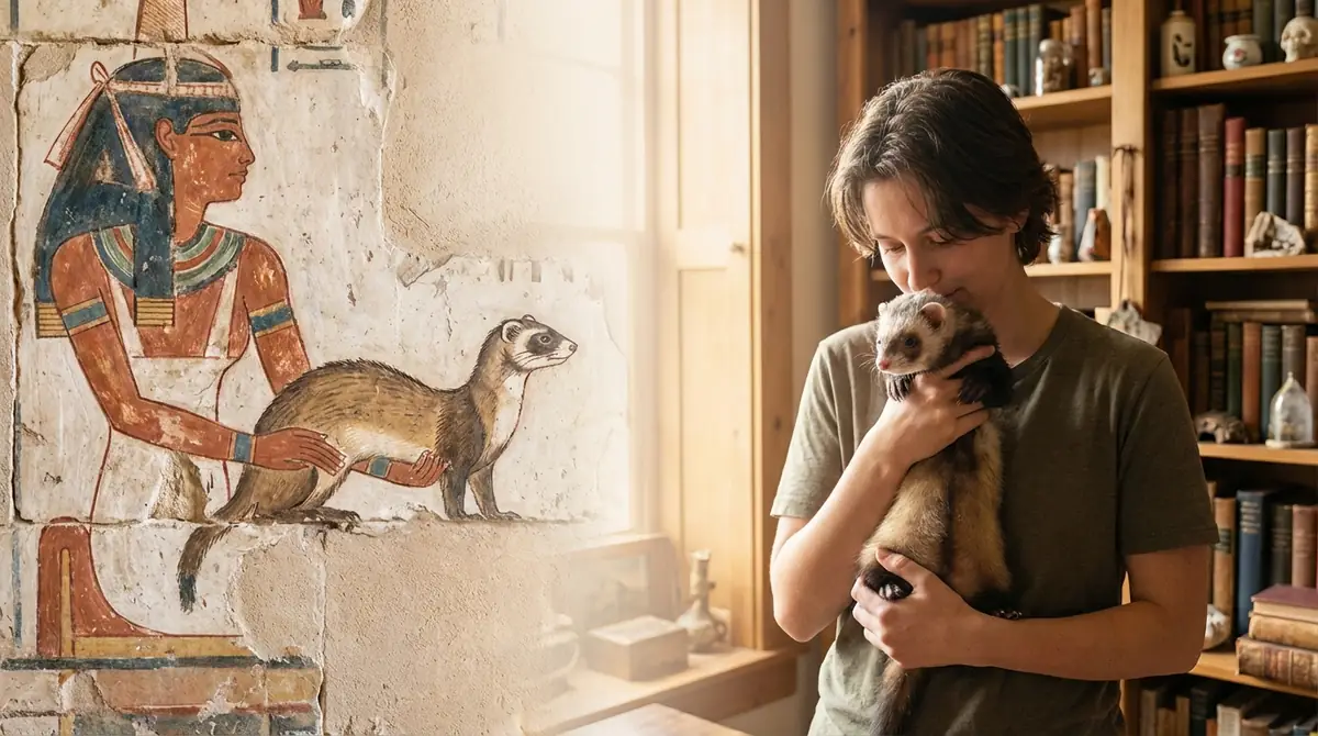 フェレットは約3,000年前から人と暮らしてきた|歴史の結論を30秒で解説