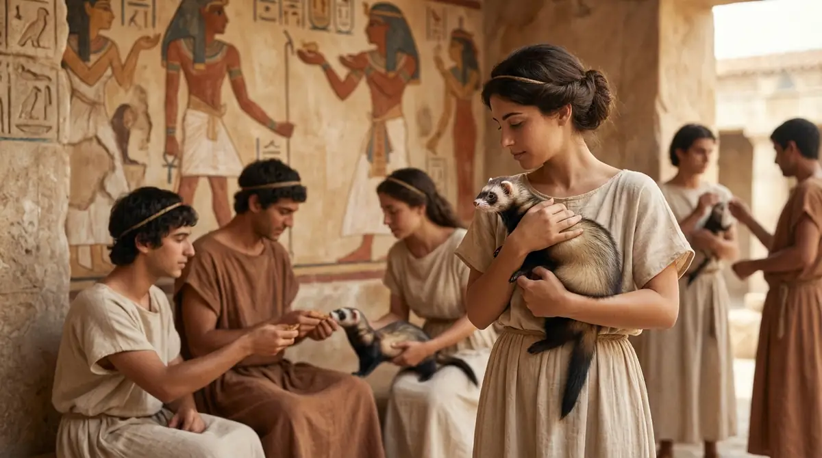 フェレットの家畜化はいつ・どこで始まった?