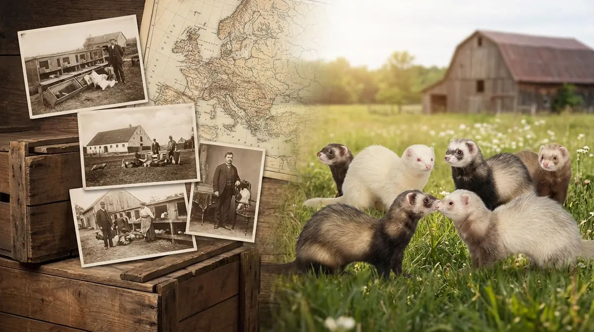 フェレットの品種・ファームの歴史【概要】