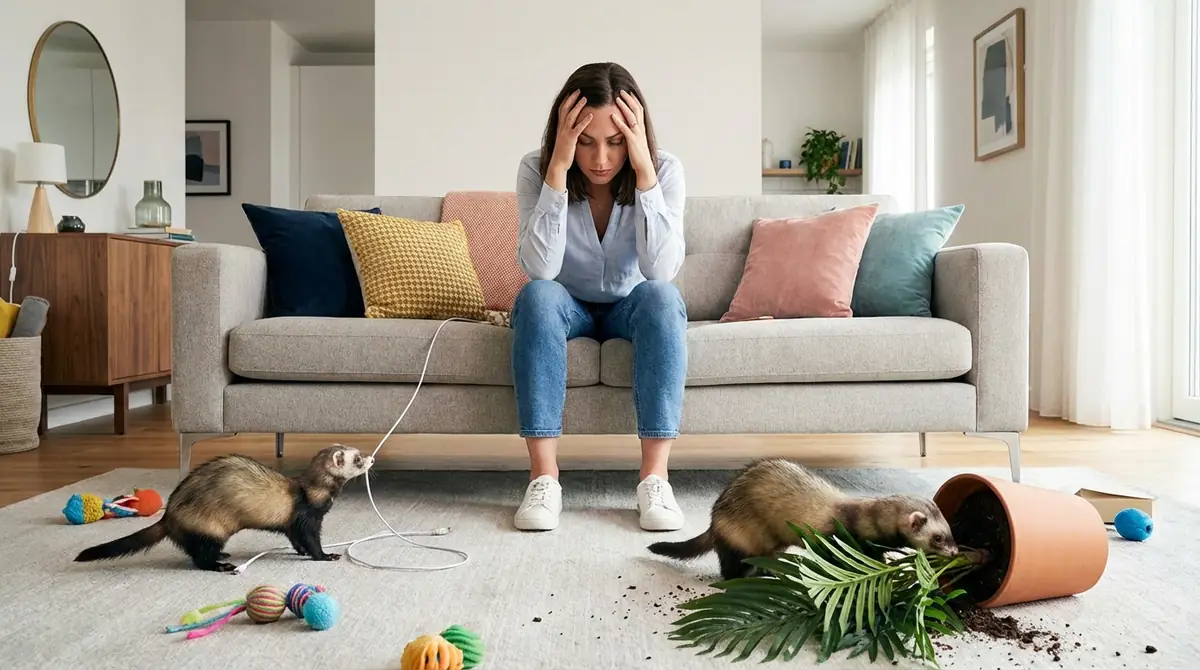 【実体験】フェレットを飼って後悔した飼い主のリアルな声