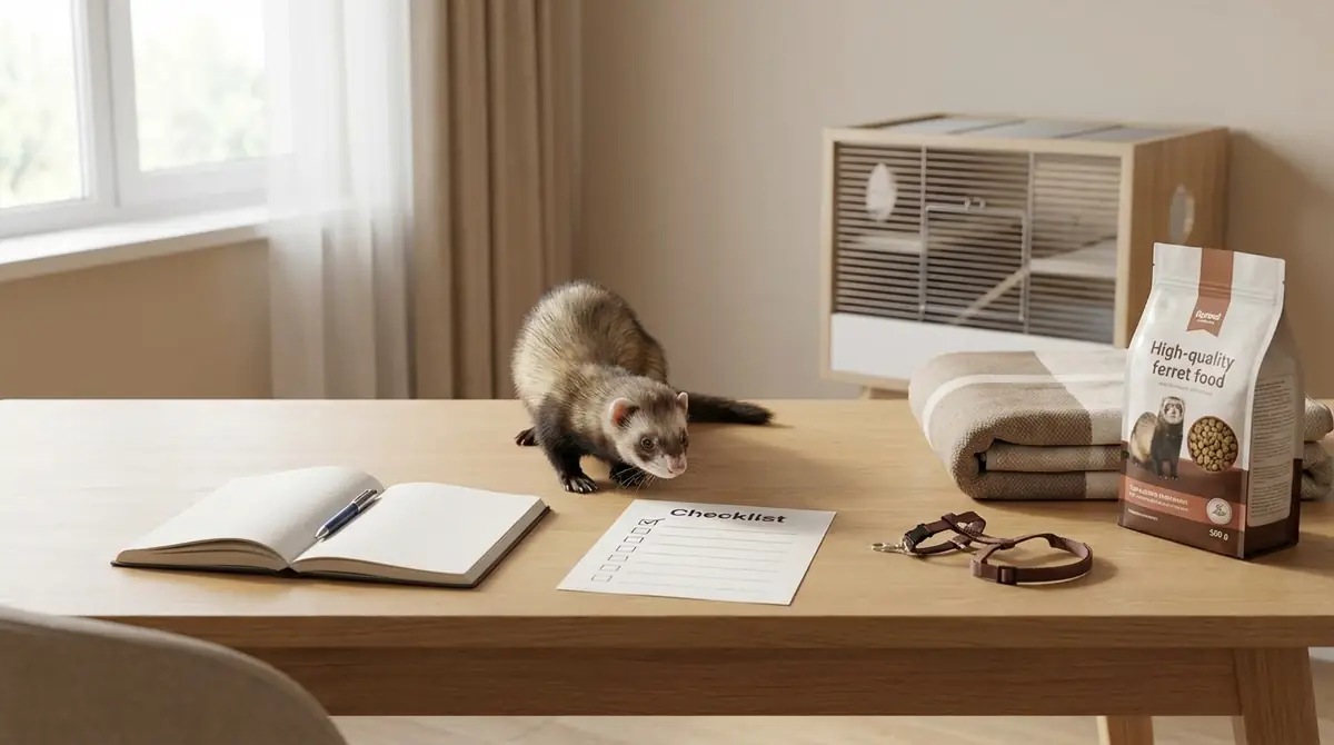 フェレットを飼って後悔しないための5つの事前準備