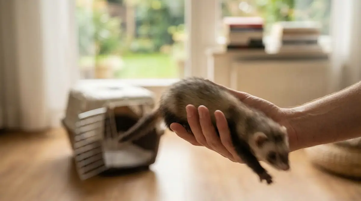 フェレットを手放すときに絶対避けるべき行動