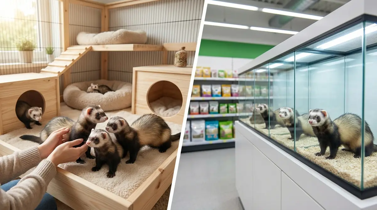フェレット業界の「ブリーダー」とは？ペットショップとの違いを解説