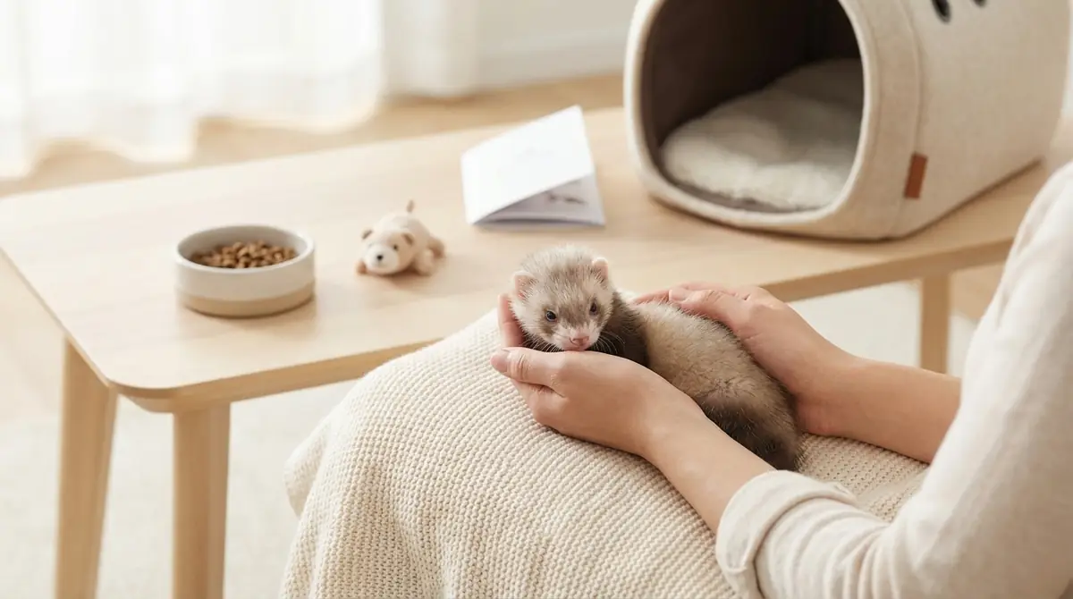 フェレットの赤ちゃんを迎える前に知っておきたい基礎知識