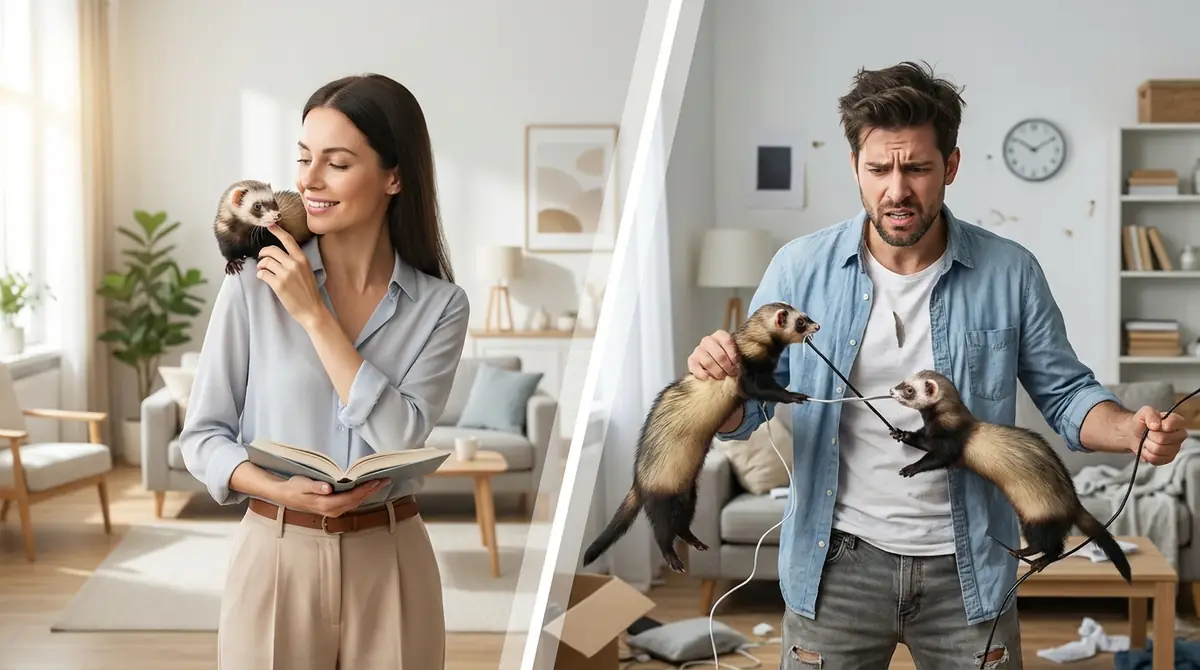 フェレット飼い主に向いている人・向いていない人の特徴