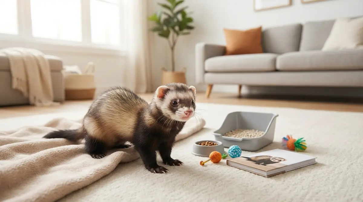 赤ちゃんフェレットを迎える際のよくある質問