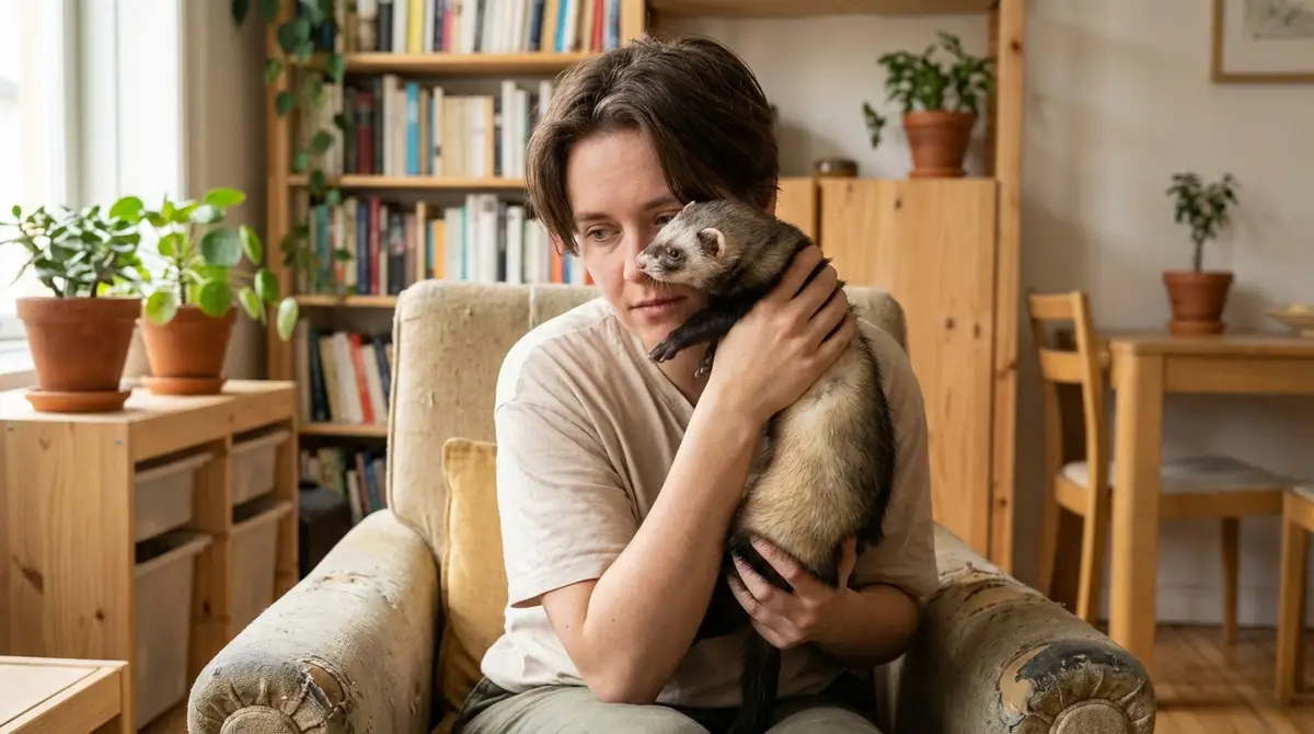 「変わってるね」と言われて傷ついたフェレット飼い主へ