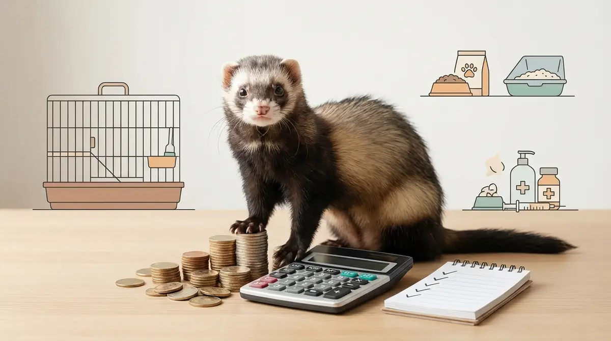 【チェックリスト】フェレットを飼う前の費用確認
