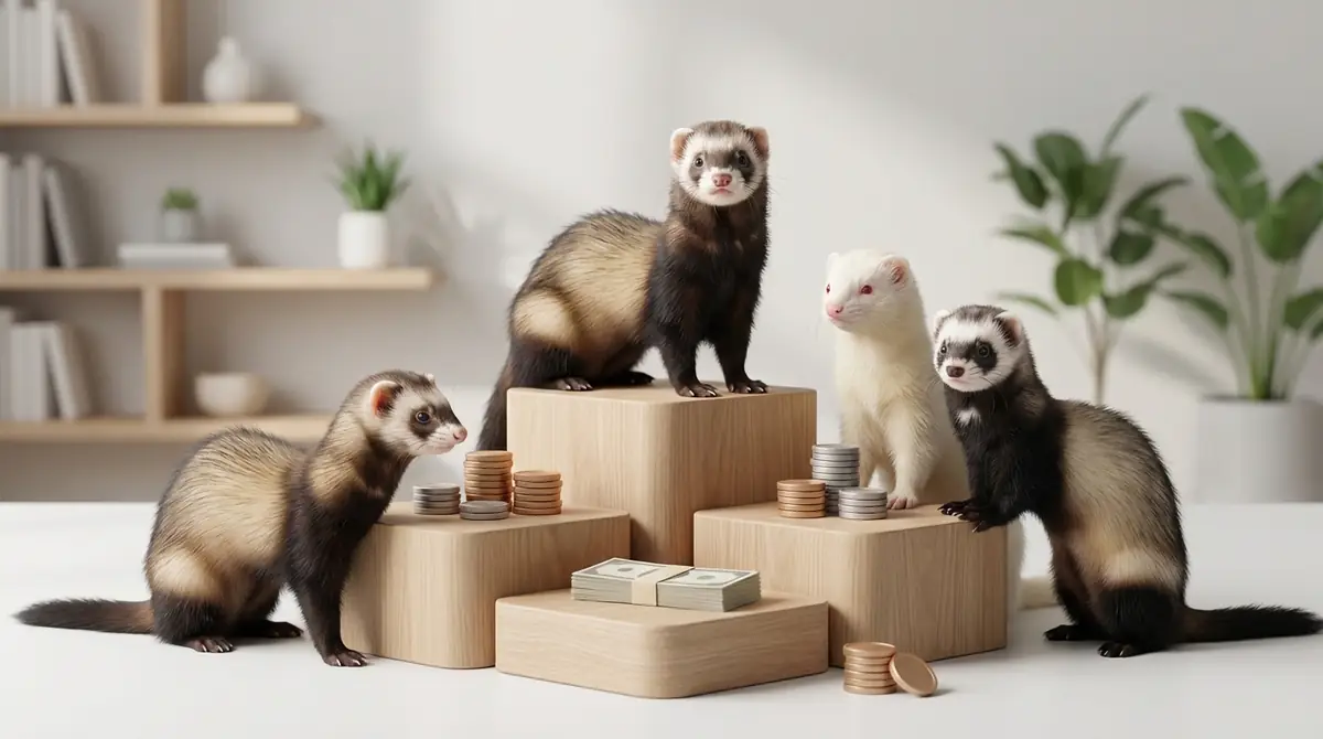 フェレットの値段相場は3万円〜8万円|価格帯を一覧で紹介