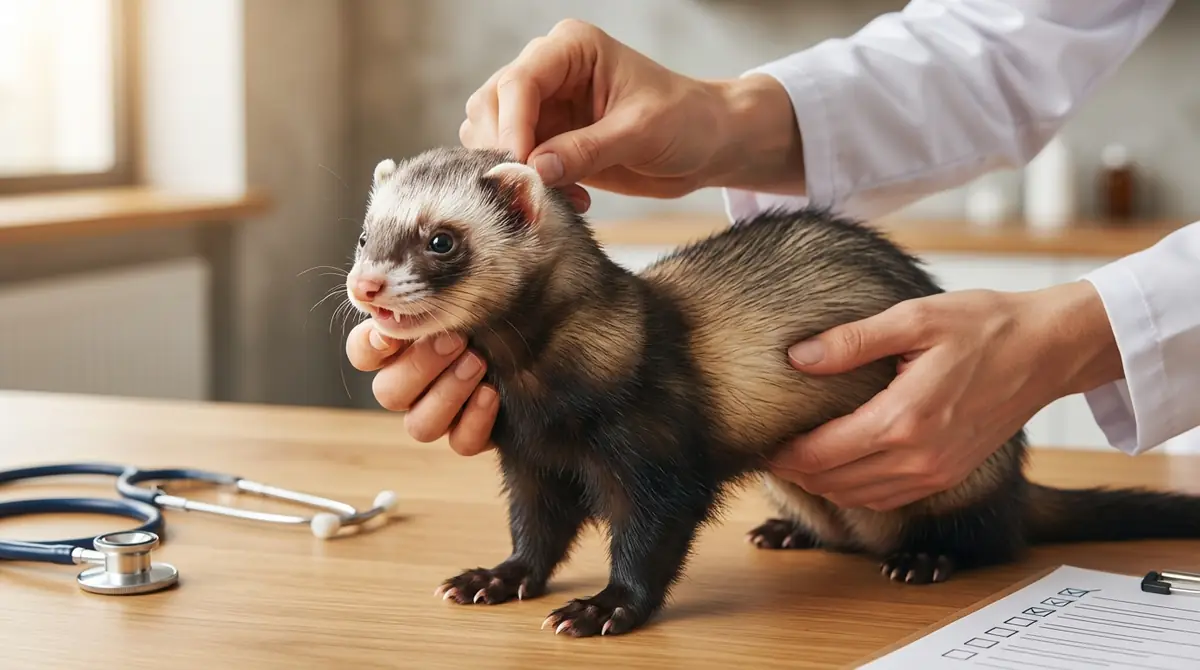 健康なフェレットを見極める7つのチェックポイント