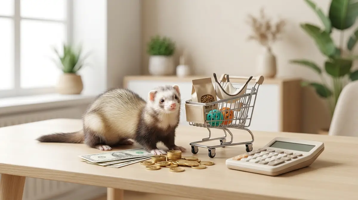 フェレットの値段と初期費用の目安
