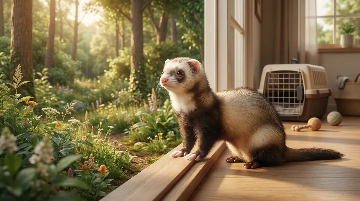 フェレットが脱走したら?野生化より先にすべきこと