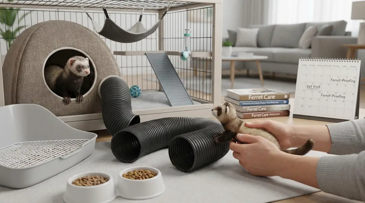 フェレットを飼う前に知っておくべき基本情報と覚悟