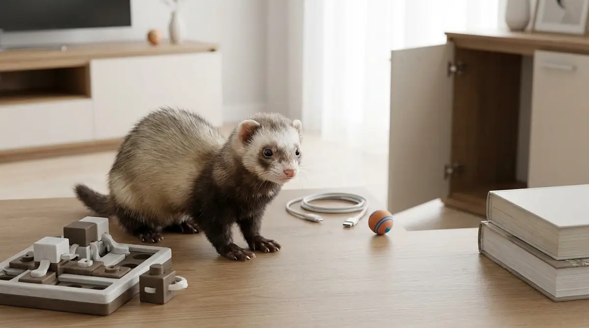 賢いからこそ注意!フェレット飼育で気をつける3つのポイント