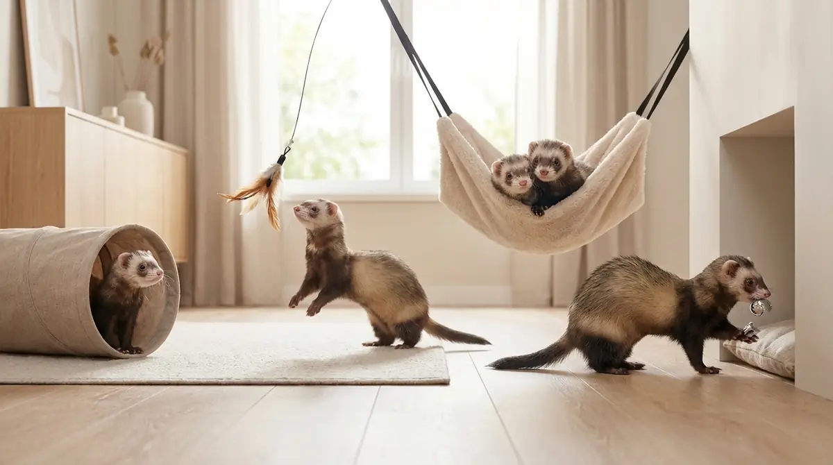 フェレットの性格｜5つの代表的な特徴