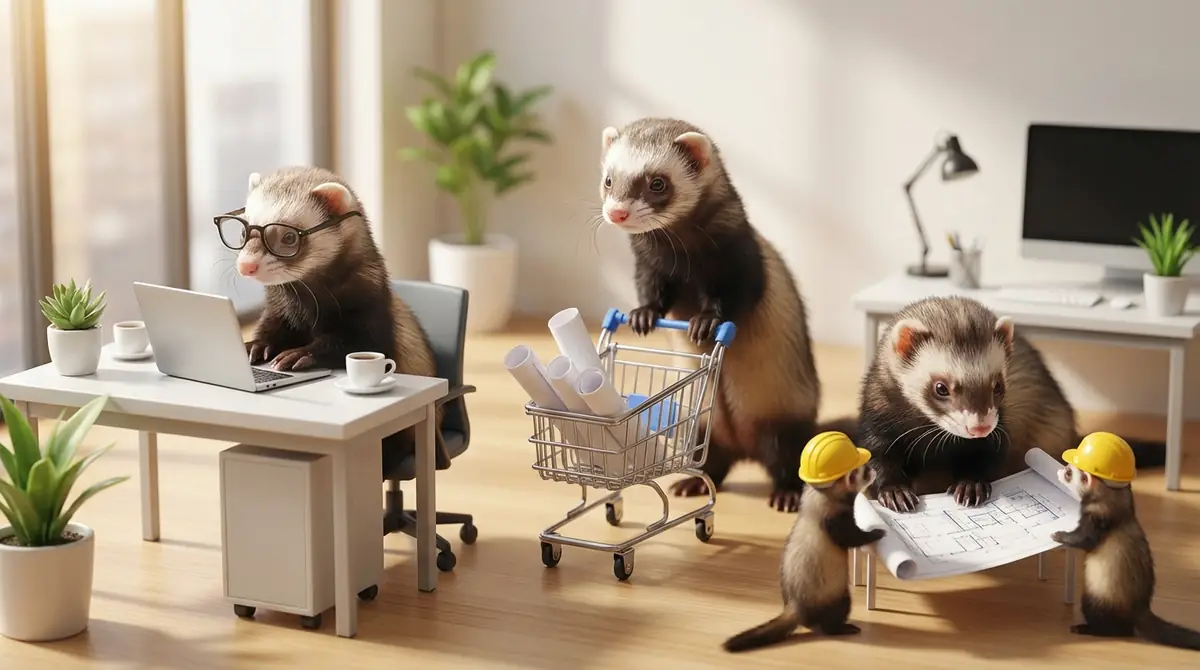 フェレットの仕事中の様子に関するよくある質問