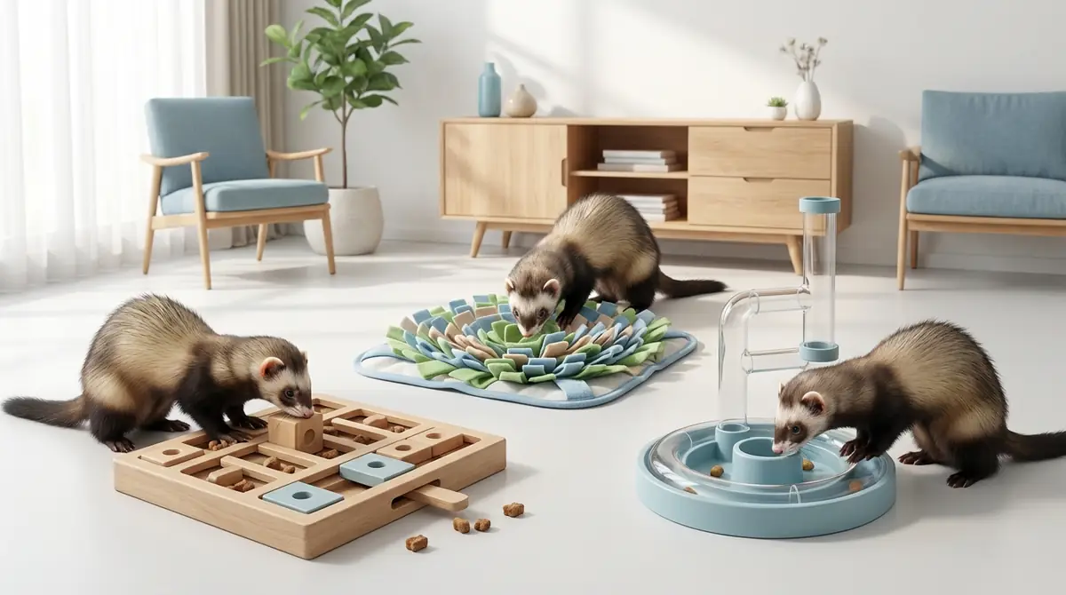 フェレットの知能を刺激するおすすめ知育グッズ3選