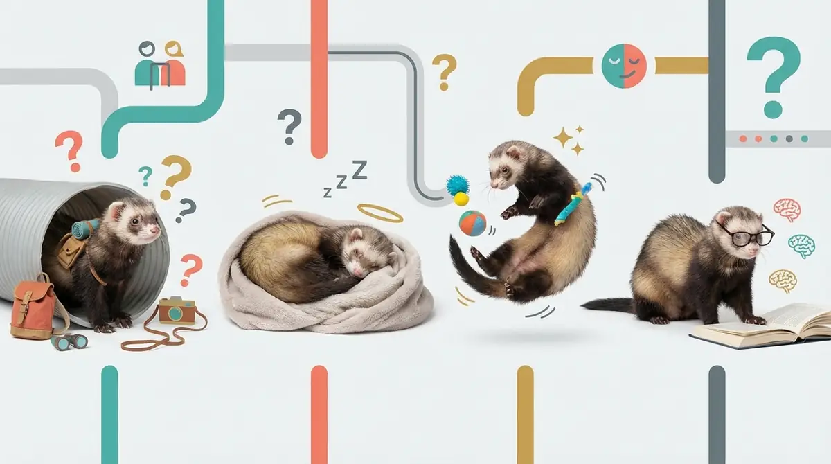 【性格診断】あなたのフェレットはどのタイプ？