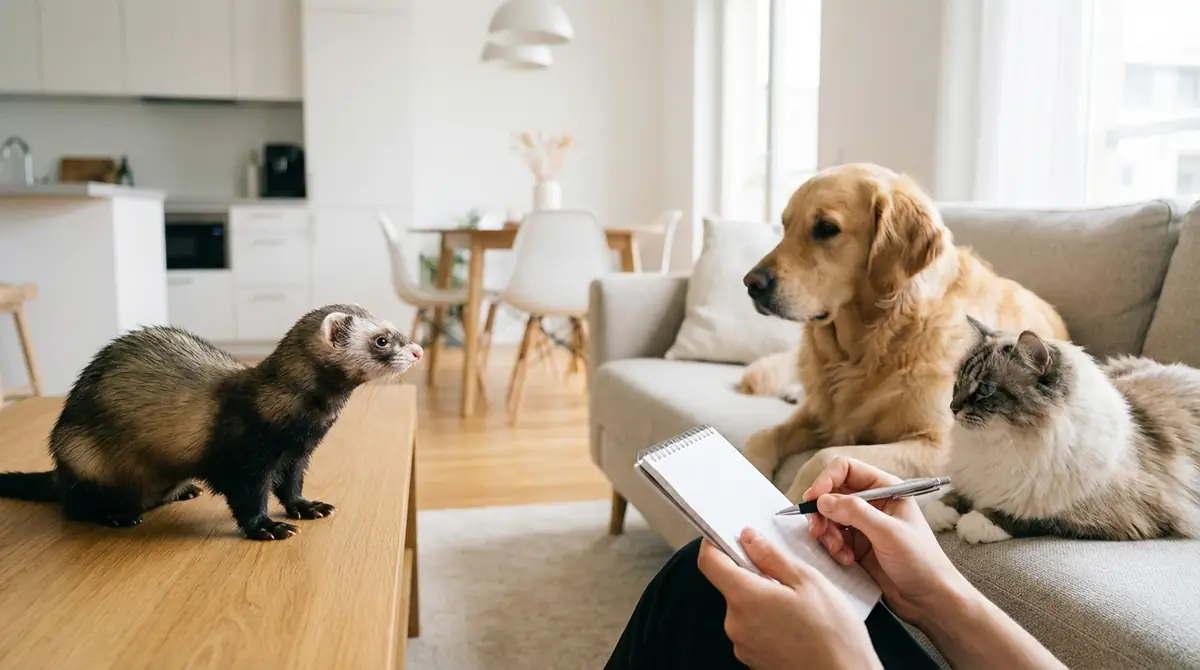 フェレットと他のペットで迷っている場合の判断基準