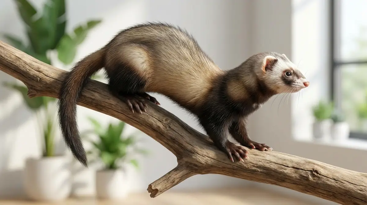 フェレットの身体的な特徴