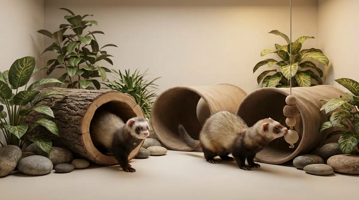 フェレットの生態と習性の特徴