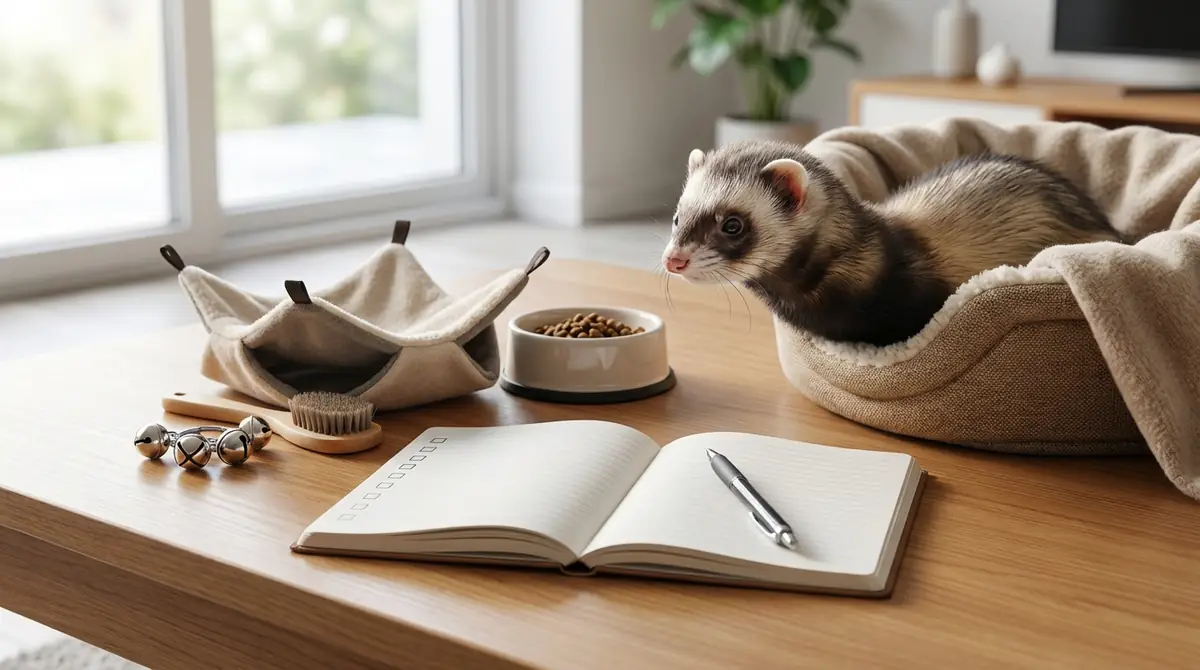 フェレットの特徴を踏まえた飼育準備チェックリスト