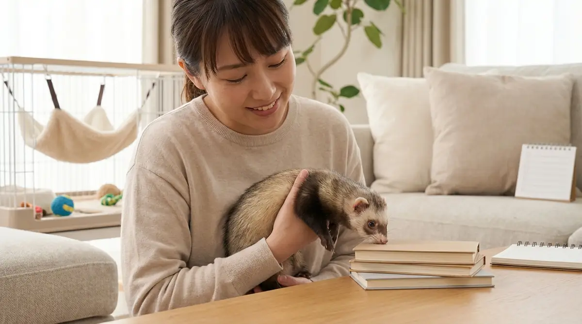 フェレット初心者が押さえるべき10の注意点【一覧】