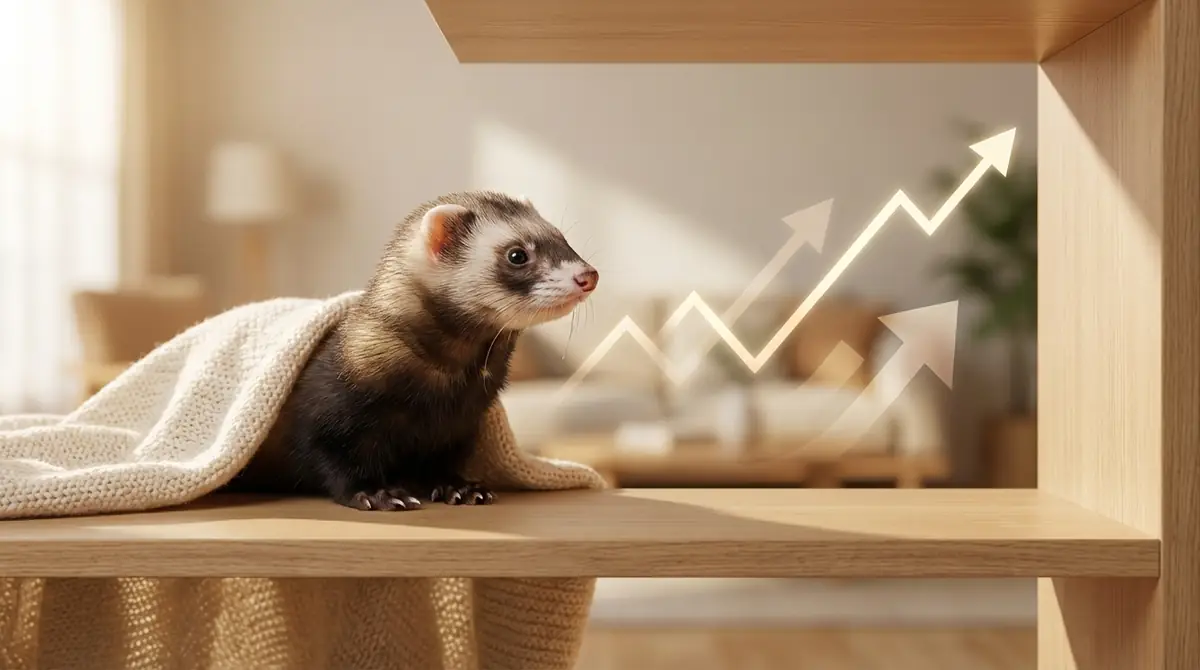 フェレットはペットとして人気上昇中！ランキングでの位置づけと注目される背景