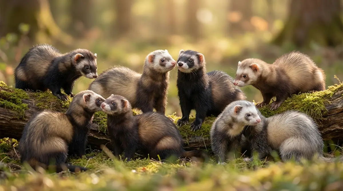 セーブルフェレットの外見・毛色を写真付きで解説