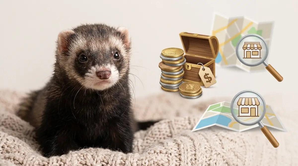 セーブルフェレットの値段相場と購入先