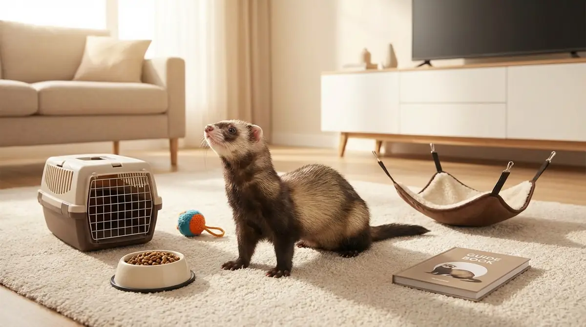 セーブルフェレットを飼う前に知っておきたい5つのこと