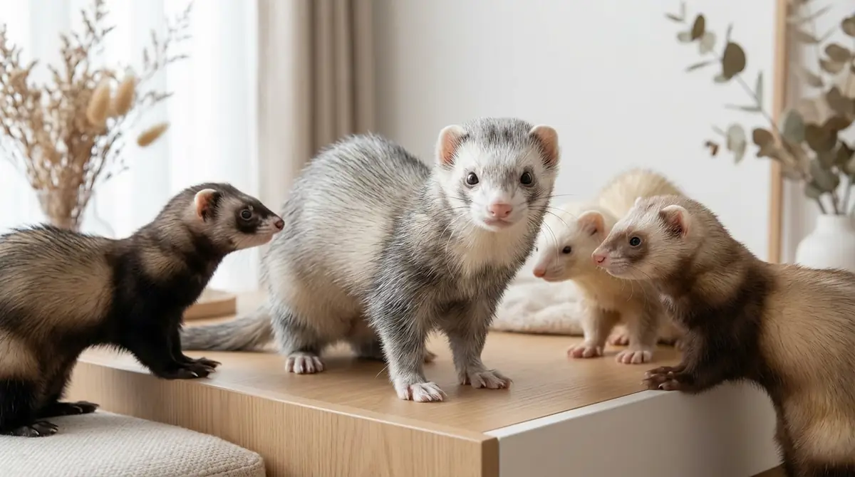 シルバーフェレットの性格｜カラーで性格は決まる？