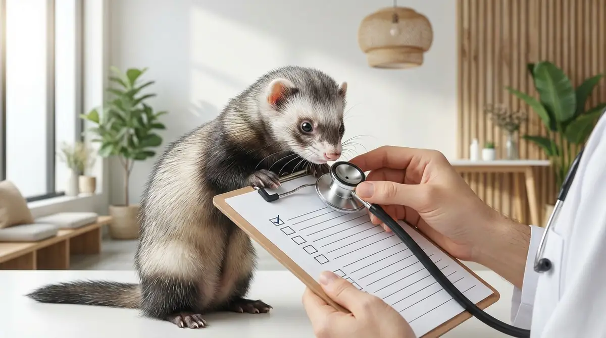 健康なシルバーフェレットを選ぶチェックリスト