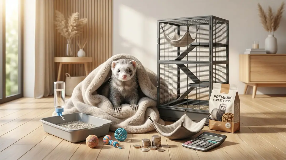 シルバーフェレットを迎える準備｜初期費用と必要なもの