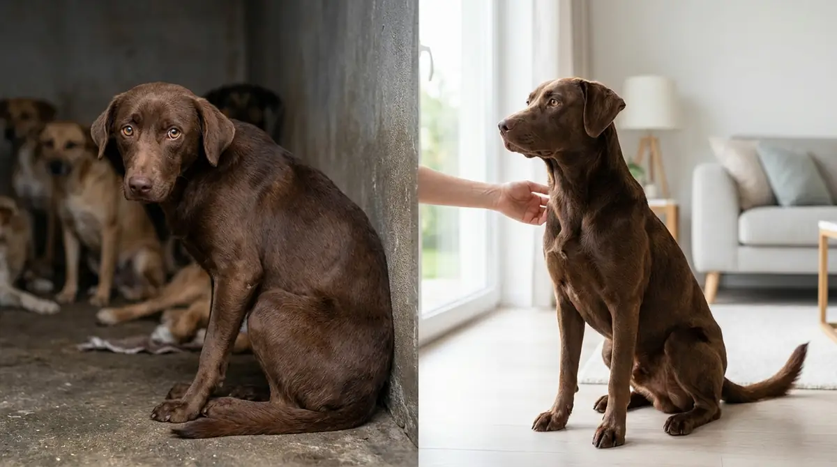 【体験談②】多頭崩壊から保護された臆病なチョコの成長