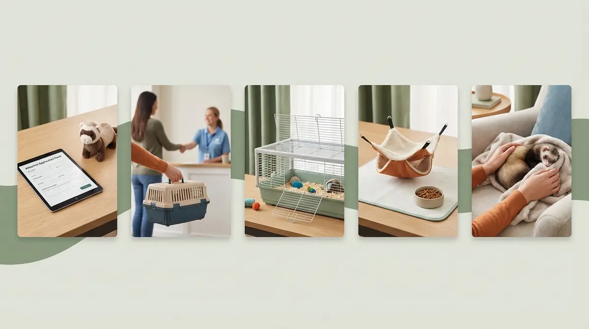 保護フェレットを迎えるまでの流れ【5ステップ】