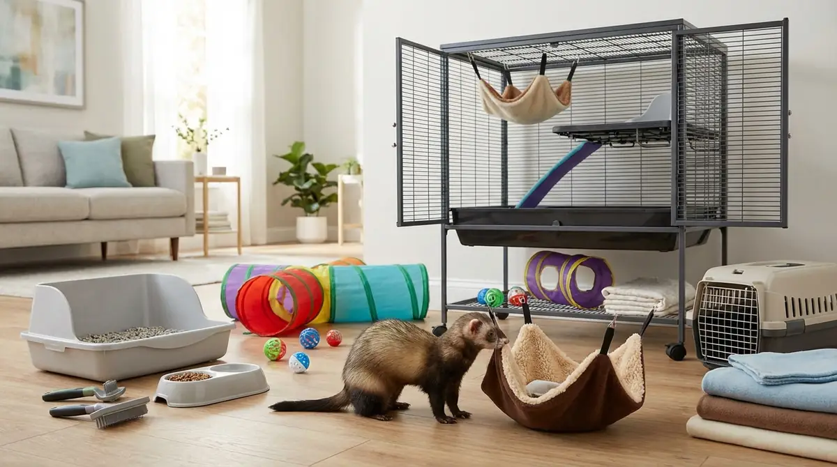 保護フェレットを迎える前に準備すべきもの【チェックリスト】