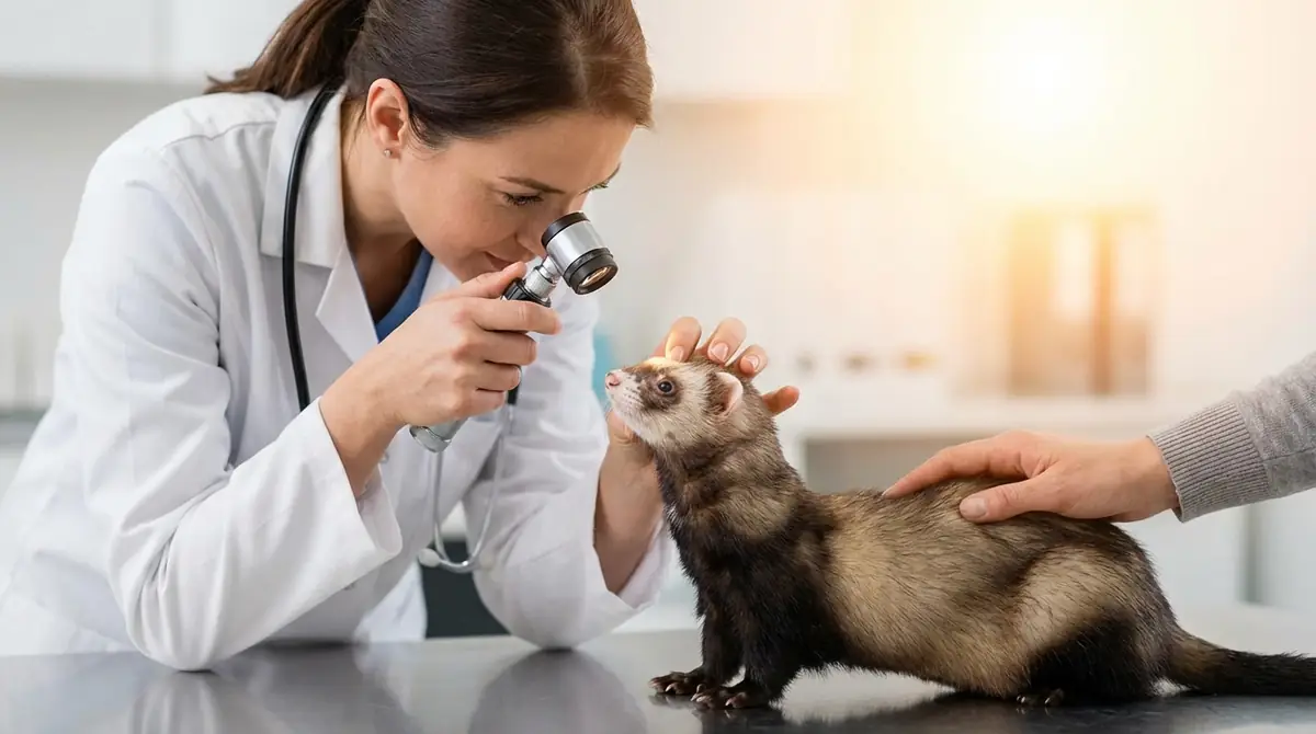 フェレットの白内障は治る?飼い主が最初に知るべき3つの事実