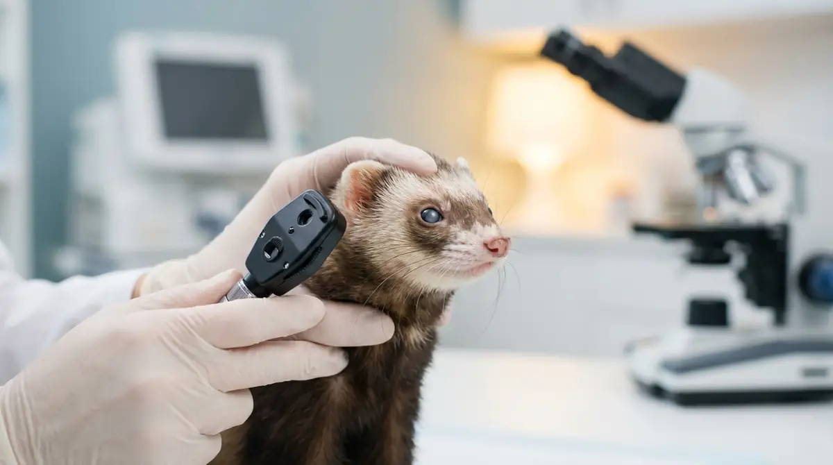 フェレットの白内障治療|選択肢と現実的な効果
