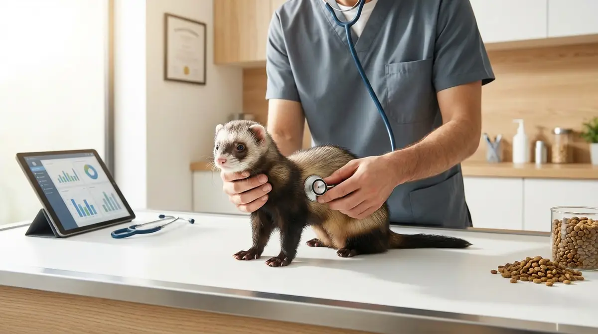 フェレットの健康診断｜獣医師が推奨する頻度と内容