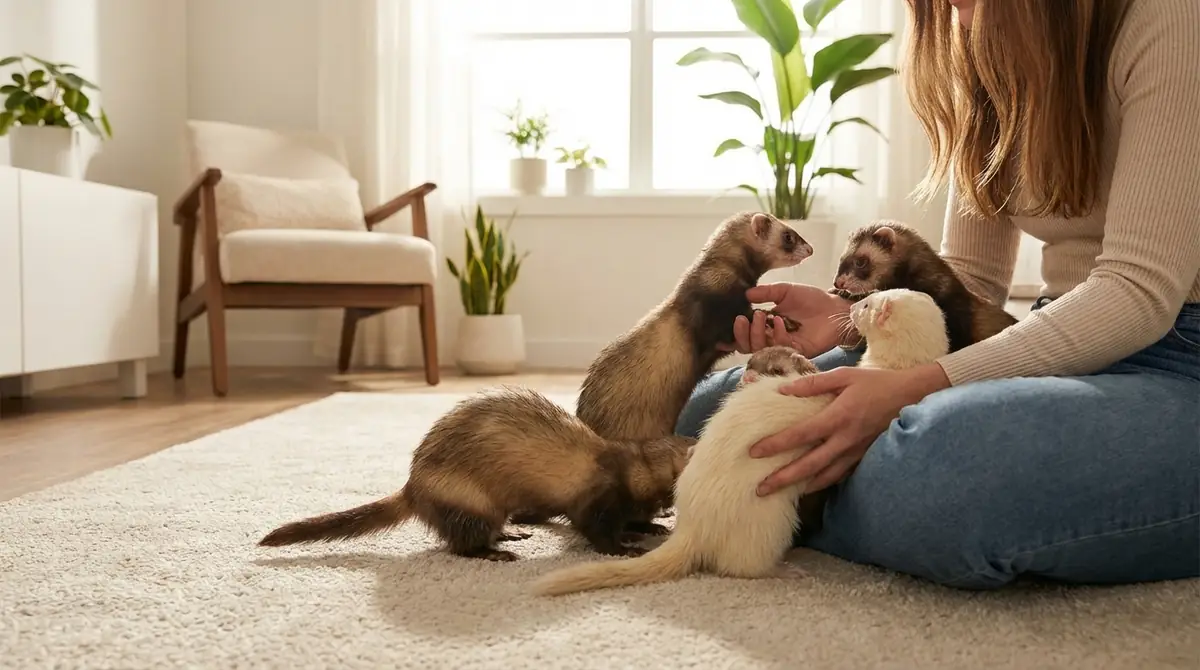 【体験談】私がフェレットの多頭飼いを決断した理由と経緯