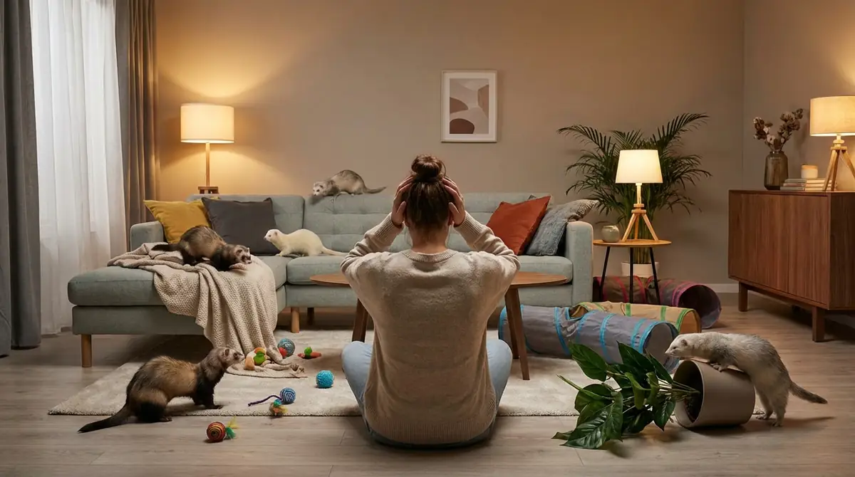 正直しんどかった…フェレット多頭飼いの5つのデメリット