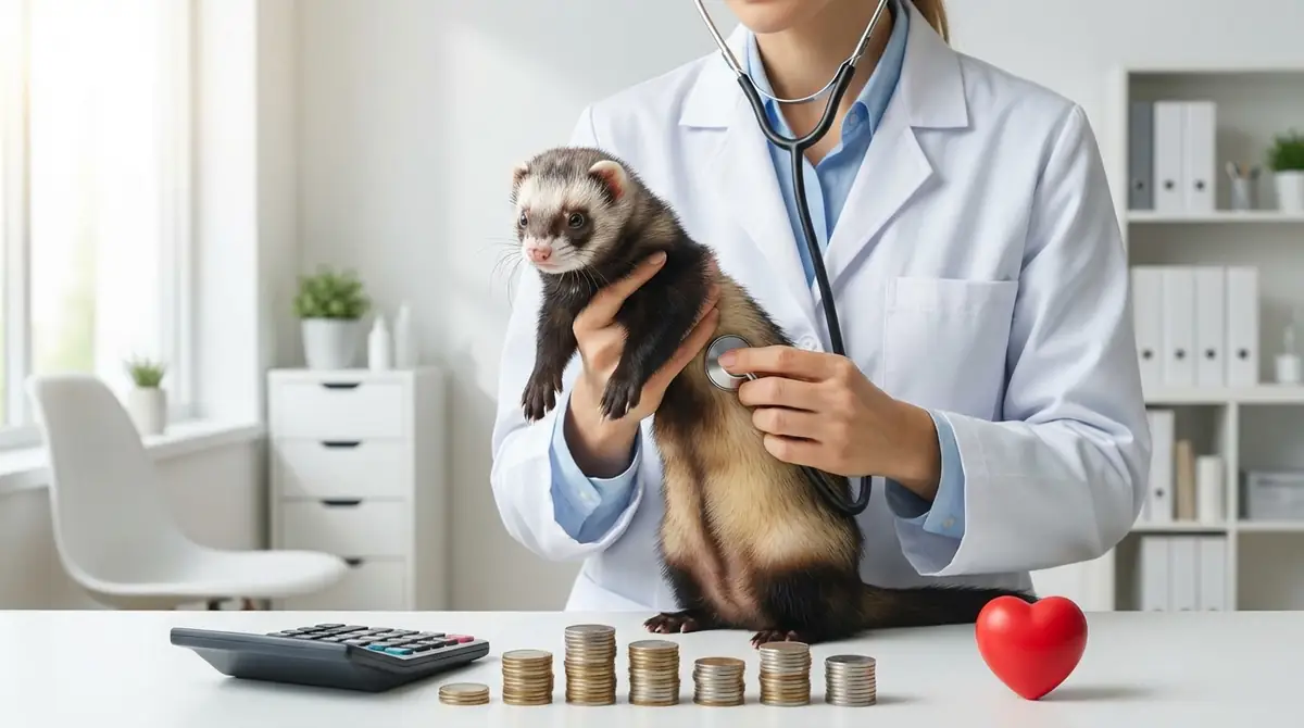 フェレットの心臓病の治療法と費用の目安