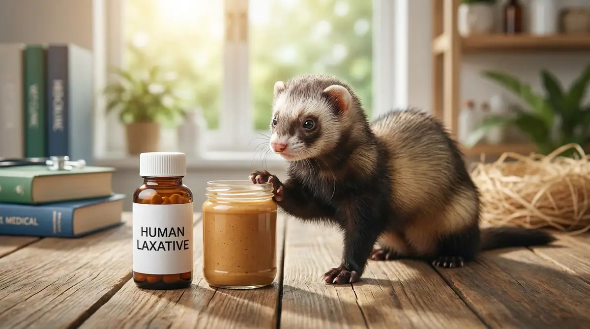 やってはいけないフェレットの便秘対処法